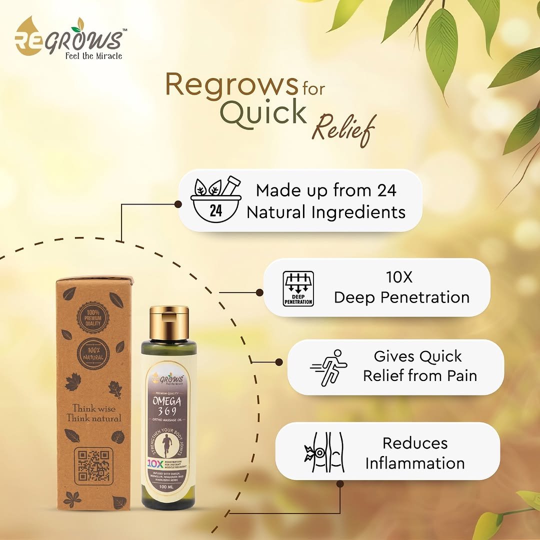 OMEGA Pain Relief Oil